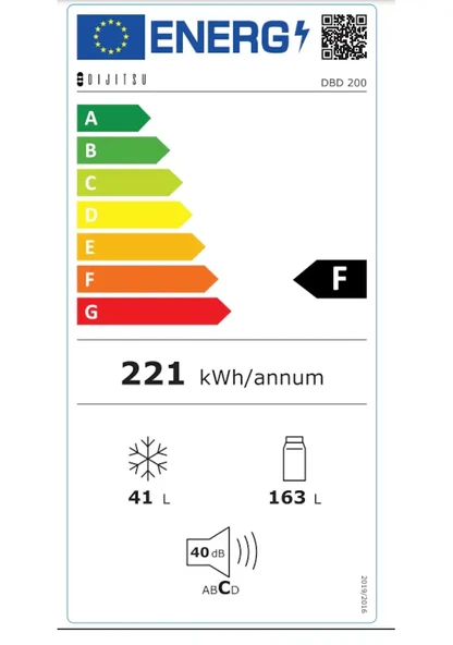 Dijitsu DBD200 TMF 204 LT Çift Kapılı Buzdolabı - 3