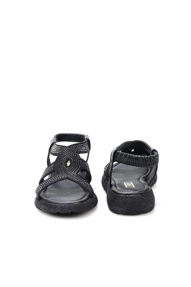 Pisagor Ps-32360 Kadın Günlük Taşlı Sandalet - 4