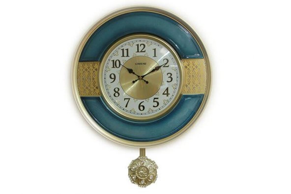 Akar Mekanizmalı Sarkaçlı Duvar Saati Çap 42 cm Yükseklik 55 cm CY13