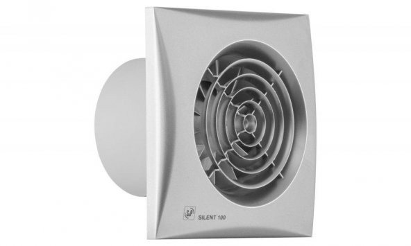 Soler & Palau Silent 100 CRZ Silver Renk Kanal 100mm m³/h 95 dB 26.5 Sessiz Tasarruflu Ortam Havalandırma Fanı AGMair agm sp tasarruf - 2