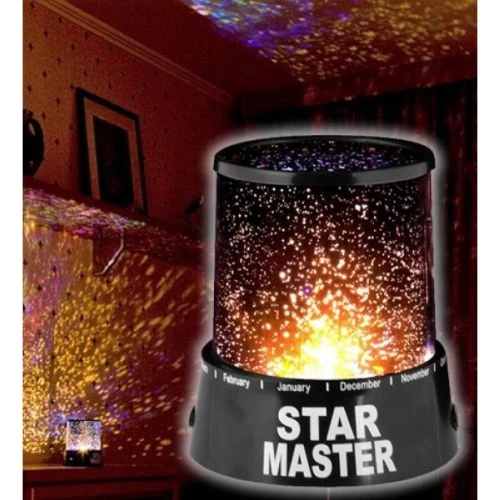 Duvara Işık Yıldız Yansıtan Star Master Gece Lambası - 3
