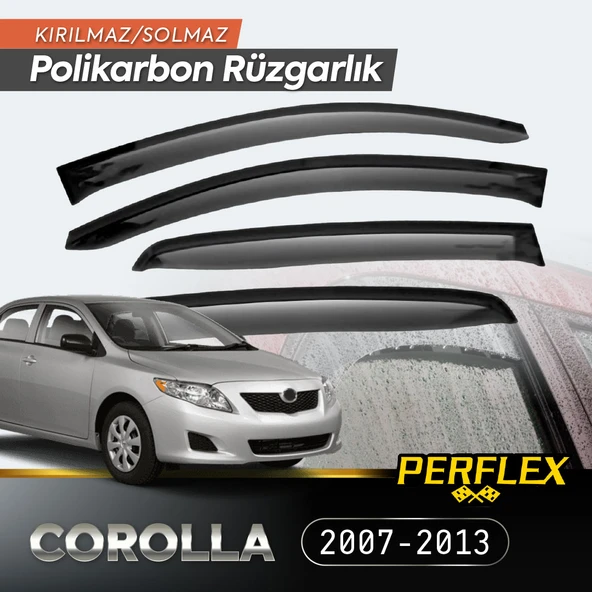 Toyota Corolla 2007-2013 Cam Rüzgarlığı V2 Mugen - 2