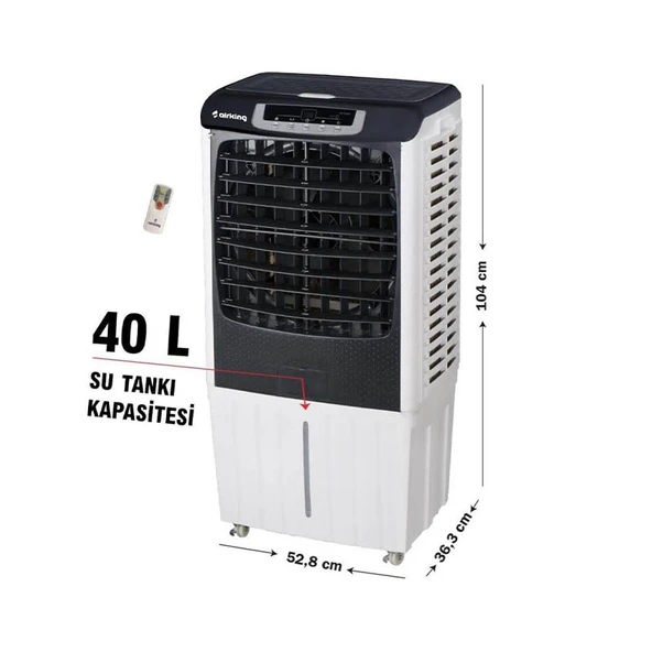Airking Climax B-1240 Uzaktan Kumandalı Hava Soğutucu - 3