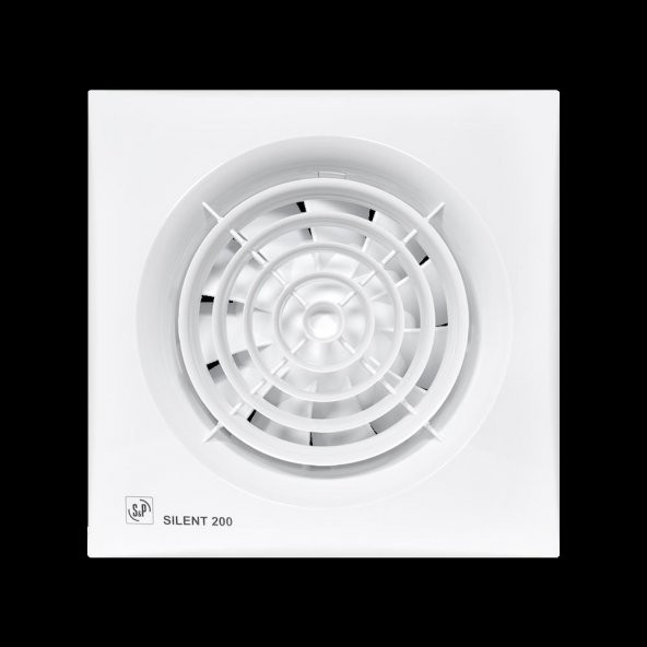 Soler & Palau Silent 200 CRZ Timer  120mm m³/h 180 dB 33 Sessiz Tasarruflu Ortam Havalandırma Fanı AGMair agm - 7