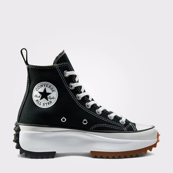 Converse Run Star Hike Unisex Siyah Platform Sneaker