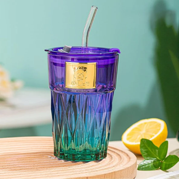 Pipetli Cam Bardak - 3