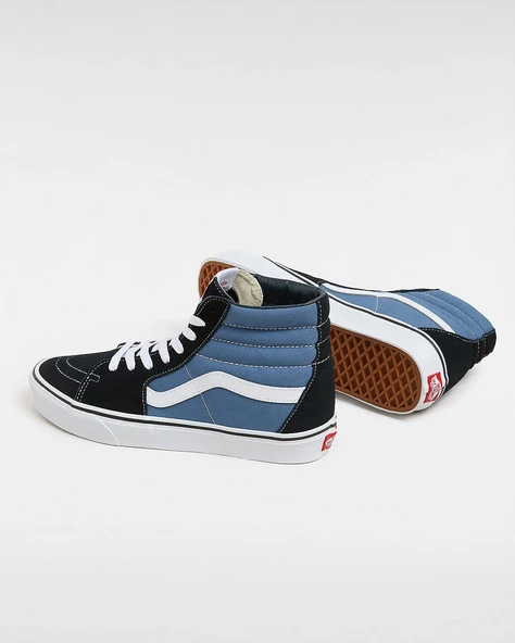 Vans Sk8-Hi Unisex Mavi - Lacivert Sneaker - 4