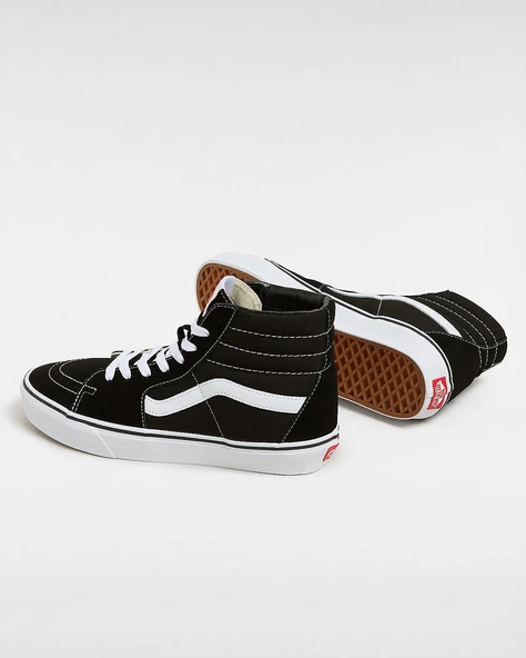 Vans SK8-HI Unisex Siyah Sneaker - 4