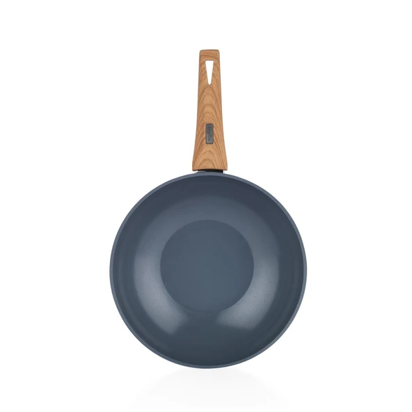 Seramik Tava Sahan Wok Seti Tava 28 CM Sahan 20 CM Wok 28 CM Sc ha fer - 8