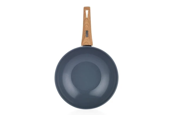 Seramik Tava Sahan Wok Seti Tava 28 CM Sahan 20 CM Wok 28 CM Sc ha fer - 7