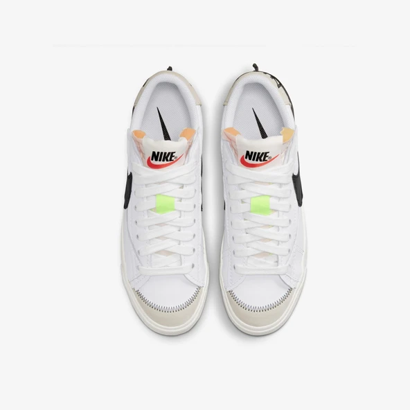 Nike Blazer Low '77 Jumbo Erkek Beyaz Spor Ayakkabı - 4