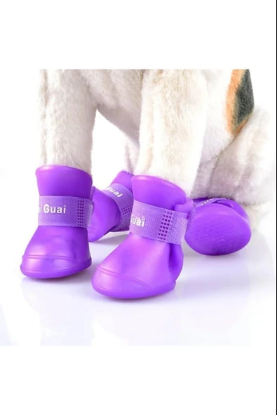 Silikon Kedi Köpek Ayakkabısı - 4