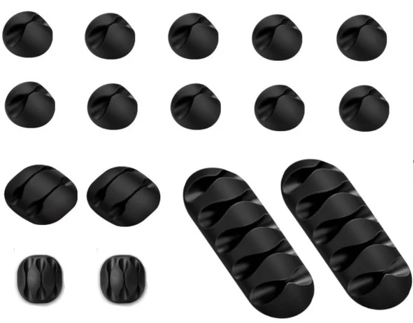 Kablo Düzenleyici Set 16 Parça - 5