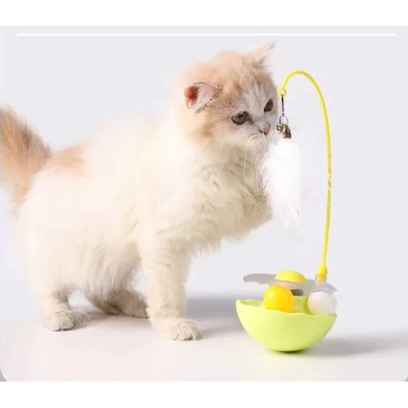 Zilli Kedi Otlu Hacıyatmaz Oyuncağı - 3