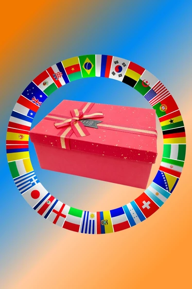 Malezya Hediye Kutusu 10 Parça Kupa Magnet Anahtarlık Kutu - Resim 8