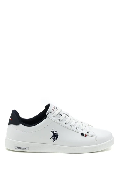 Us Polo Franco Gsn 3Pr Beyaz Lacivert Erkek Garson Sneaker Ayakkabı