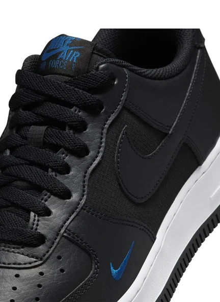 Nike Air Force 1 '07 FZ4625-001 Siyah Erkek Günlük Spor Ayakkabı - 7