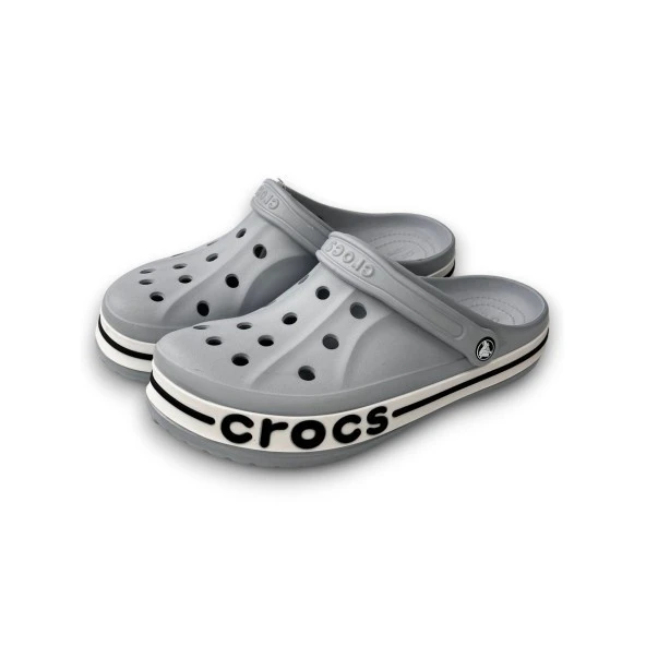 CROCS BAYABAND GRİ-SİYAH