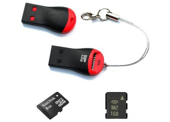 S-link SL-CR40 Usb M2+TF Micro Sd Kart Okuyucu - 2