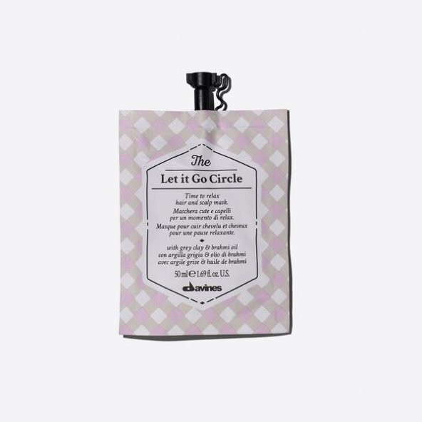 Davines The Let İt Go Circle Onarıcı Saç Bakım Maskesi 50 ml