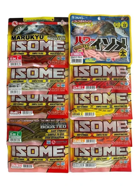 Marukyu Power Isome 11 cm Silikon Yem Large