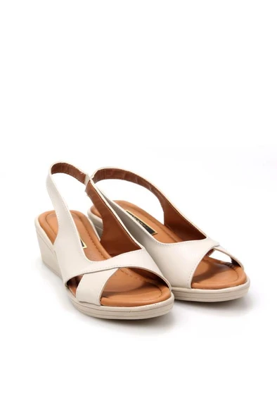 Pisagor Ps-33260 Kadın Günlük Dolgu Taban Sandalet - 7