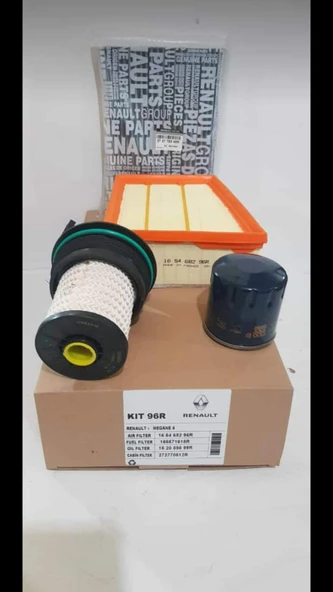 FİLTRE SETİ RENAULT CLIO , KANGO 1.5 (3`LÜ SET)