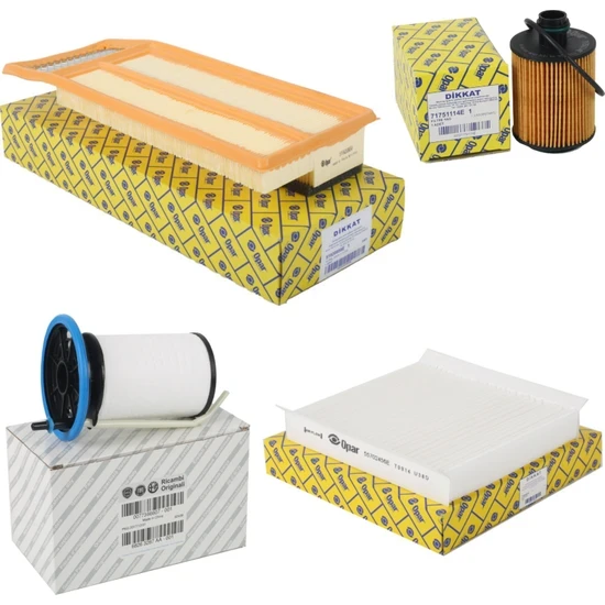 FİLTRE SETİ DOBLO 1,6 (4`LÜ SET) OPAR ürün görseli