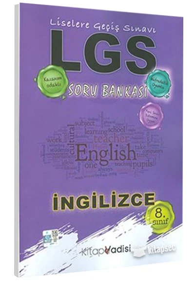 LGS İngilizce Soru Bankası Kitap Vadisi Yayınları ürün görseli 1