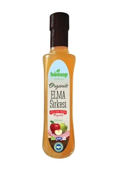Hünnap 250 ml Organik Elma Sirkesi