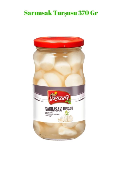 Yağızefe Sarımsak Turşusu 370 Gr