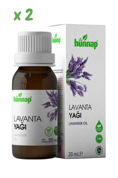 Hünnap Lavanta Yağı 20 ml x 2 Adet
