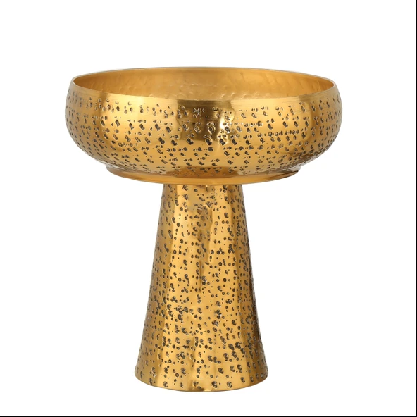 PİRİNÇ KADEH ÇİÇEKLİK ORTA 23*25 CM - 1