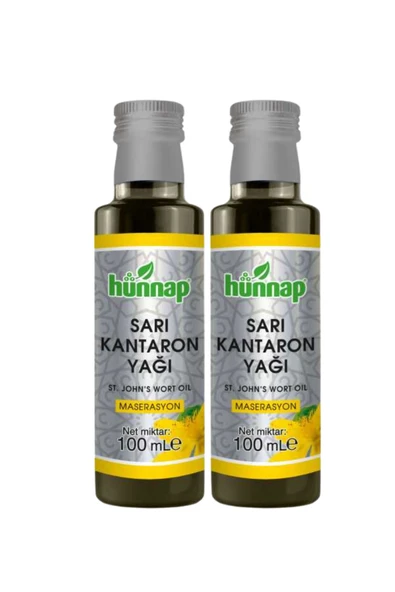 Hünnap Sarı Kantaron Yağı 100 ml x 2 Adet