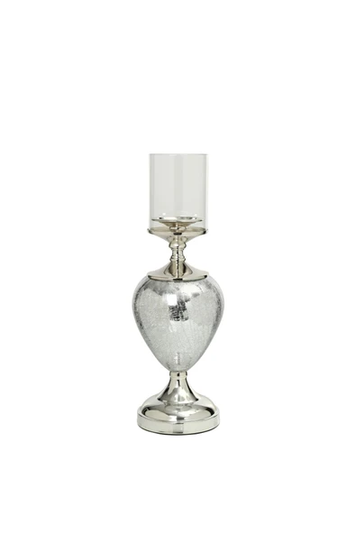 ZÜMRÜT SERİSİ SILVER ŞAMDAN 15X15X45 CM - 1