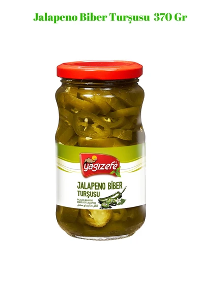 Yağızefe Jalapeno Biber Turşusu 370 Gr