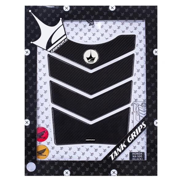 Honda NX500 Black 2025 ile Uyumlu Kaydırmaz 6D Karbon 17 Parça Tank Pad Seti GC31 - Resim 2