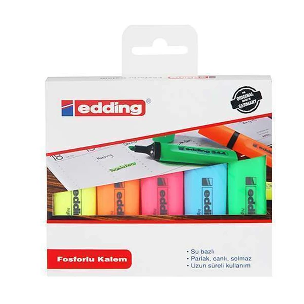 Edding Fosforlu Kalem E-344 - 2