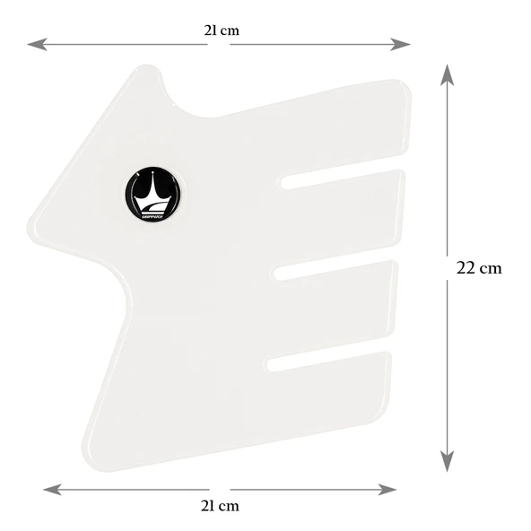 Grippatch BMW GS ile Uyumlu Kaydırmaz Şeffaf Yan Tank Pad GTS05 - Resim 2