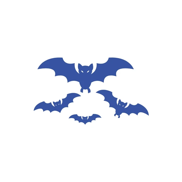 Yarasalar Sticker 17x17 Cm Mavi ürün görseli