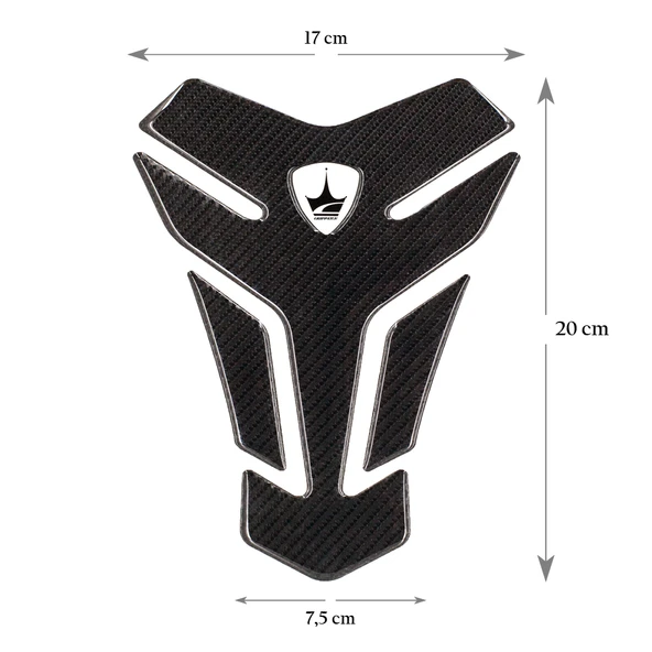 Grippatch Ducati, Mv Agusta ile Uyumlu Universal 6D Karbon Tank Pad GC01 - 2