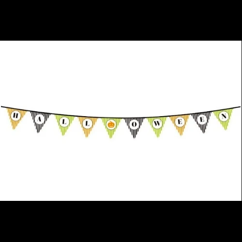 Halloween Kabak Banner Süsü - 2