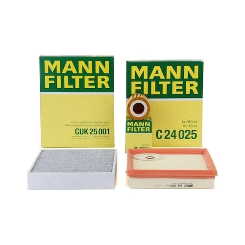 Mann Bmw F20 Kasa 120ı Periyodik Bakım Filtre Seti ürün görseli