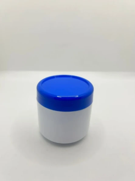 MAVİ KAPAKLI KREM KOYMA KUTUSU 100 CC - 4