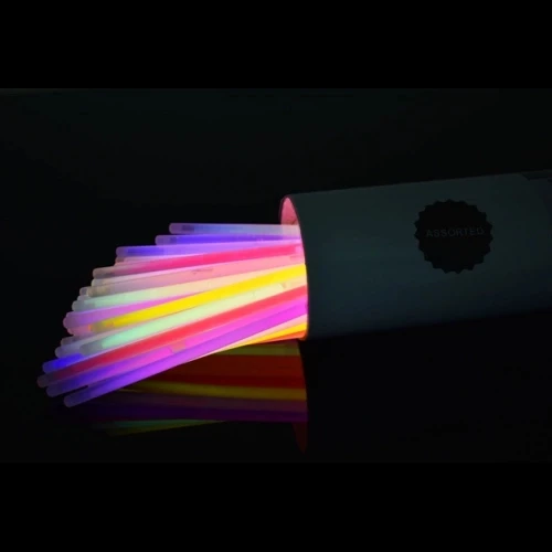 Karanlıkta Parlayan Fosforlu Renkli Taç 6 Adet - 2