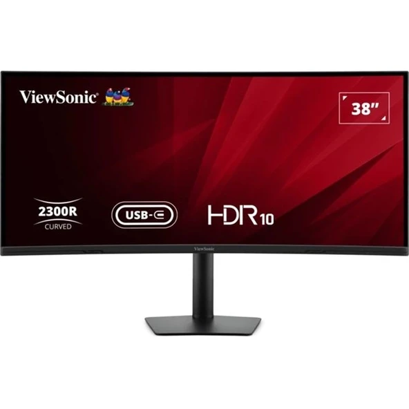 VIEWSONIC 37.5" IPS VA3820C 5MS 75HZ HDMI-DP TYPEC HUB KAVISLI KURUMSAL MONİTÖR 3840X1600 ürün görseli
