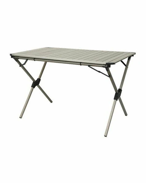 YekOutdoor Katlanabilir Alüminyum Kamp Masası ve 4 Kişilik Konforlu Kamp Sandalyesi Seti - 8