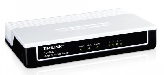TP-Link TD-8840T 4 Port 24 Mbps ADSL2+ Modem