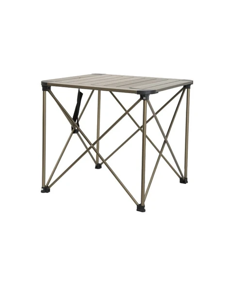 YekOutdoor Katlanabilir Büyük Alüminyum Kamp Masası ve 4 Kişilik Konforlu Kamp Sandalyesi Seti - 7