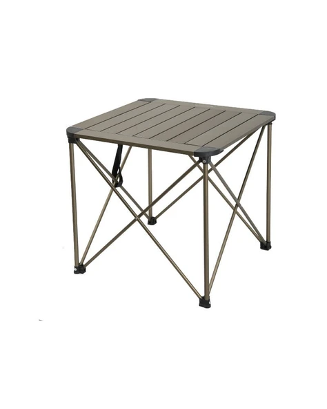 YekOutdoor Katlanabilir Büyük Alüminyum Kamp Masası ve 4 Kişilik Konforlu Kamp Sandalyesi Seti - 9